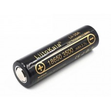 Акумулятор 18650 Li-ion 3.7В 3500мАч високострумовий 10А Liitokala Lii-35A