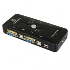 KVM перемикач USB 4 портовий