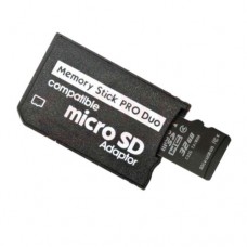 Адаптер MicroSD на Memory Stick Pro Duo для PSP камери