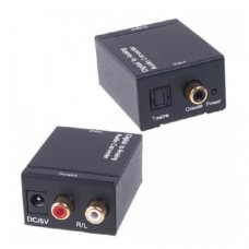 Конвертер ЦАП Toslink S/PDIF коаксіал - RCA з оптики на тюльпани