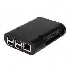Корпус для Raspberry Pi B+ 2B 2B 3B 3B чорний