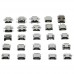 25x MicroUSB роз'єм гніздо 5-ти контактне, набір