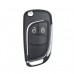 Корпус ключа Opel Astra J Corsa E Insignia Zafira C HU100 2кн
