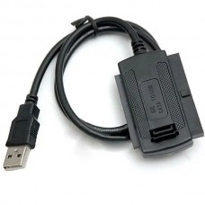 Перехідник USB 2.0 - SATA IDE 2.5 IDE 3.5 з блоком живлення
