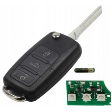 Ключ брелок 1J0959753DA ID48 з платою Volkswagen Seat Skoda