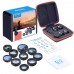 Телефонний об'єктив APEXEL APL-DG10 Макро Fisheye ширококутний Star 10 шт