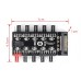 Хаб для вентиляторів 10 вентиляторів Power SATA на 4 pin