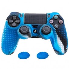 Чохол геймпада PlayStation 4 PS4 силіконовий синій