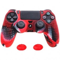 Чохол геймпада PlayStation 4 PS4 силіконовий червоний