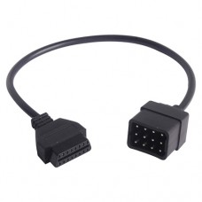 Перехідник Renault 12 pin на OBD2 16 pin для сканера діагностики автомобіля