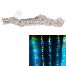 Гірлянда світлодіодна новорічна кольорова Штора Дощ 240 LED 3.2 x 2м