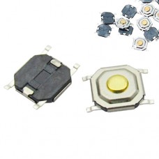 Кнопка тактова 4х4x1.5 мм мікрик SMD 4 контакту 100 шт