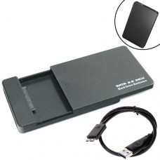 Кишеня зовнішня 2.5 HDD SSD USB 3.0 з кришкою