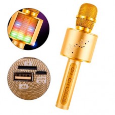 Мікрофон бездротовий караоке з колонкою Bluetooth USB YS-66, колір музика