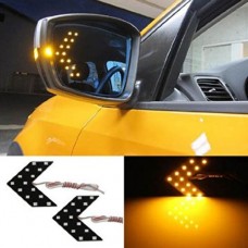 LED вказівники повороту дзеркала заднього виду жовті
