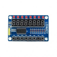 Модуль драйвер клавіатури та світлодіодної індикації TM1638 Arduino
