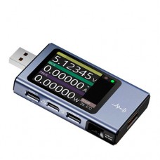USB тестер FNIRSI FNB58 Bluetooth USB Type-C Micro-USB QC2.0 QC3.0