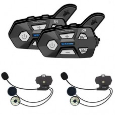 Мотогарнітура на шолом Wayxin WX-R9 Bluetooth 2шт