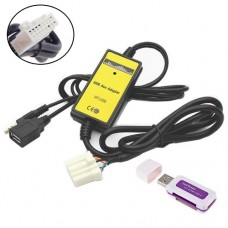 USB AUX адаптер для магнітоли WT-USB QX023 8+8 pin Mazda