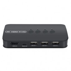 Перемикач KVM HDMI USB 4 порти