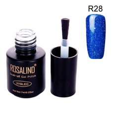 Гель-лак Rosalind R28 синій 7мл