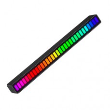 Світильник D-08-RGB еквалайзер 32 LED Bluetooth USB Type-C