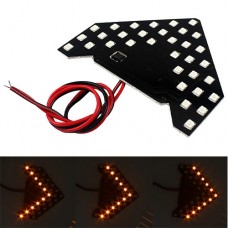 LED вказівники повороту дзеркала заднього виду, Динамічні, жовті, пара