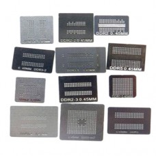 Набір із 12 BGA трафаретів для пам'яті DDR DDR2 DDR3