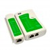 Тестер мережі, телефонного кабелю, RJ45 RJ11 зелений