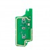 Плата ключа Peugeot 307308408 Citroen C2 C3 C4 C5 3 кн CE0536 PCF7961 ID46 FSK