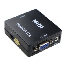 Конвертер HDMI-VGA зі звуком 1080p
