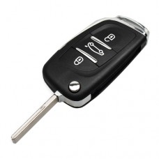 Корпус ключ для Peugeot 306407807 Citroen C2 C3 C4 C5 C6 3 кн CE0523 HU83