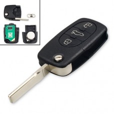 Ключ брелок Audi A3 A4 A6 A8 RS4 HU66 ID48 4D0837231A 3 кнопки