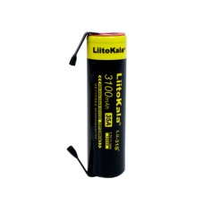 Акумулятор 18650 Liitokala Lii-31S+ 3100мАг 25А 3.7В стрічка
