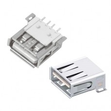 Роз'єм USB 2.0 мама 4pin AF 90 градусів SMT SMD