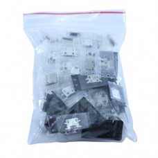 100x MicroUSB роз'єм гніздо 5-ти контактне, набір