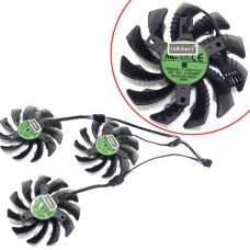 Вентилятори 3шт 75мм T128010SU 12В 4пін GTX 980 1060 1070 1080