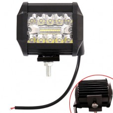 Світлодіодна LED панель фари додаткового світла для авто 4” 12В 60Вт