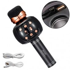 Мікрофон караоке WS-2911 бездротовий з колонкою Bluetooth USB
