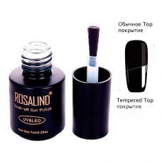 Фінішне покриття Rosalind 7мл Tempered Топ для гель-лаку блиск