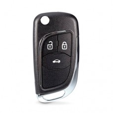 Корпус ключа Chevrolet Aveo Cruze Malibu DKT0269 HU100 3 кн