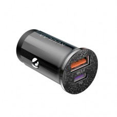 Адаптер в прикурювач KUULAA KL-CD09-P USB USB-C 36Вт Quick Charge 3.0