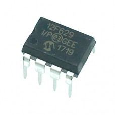 Мікроконтролер PIC12F629-I/P 12F629 DIP-8 8-біт 20МГц 1.75КБ Flash