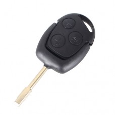 Ключ заготівля, корпус під чіп, 3кн, Ford Mondeo Focus, FO21, 433МГц