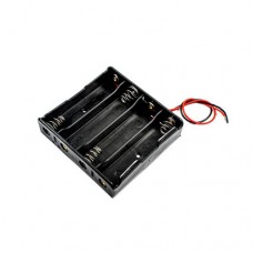 Бокс на 4шт 18650 батареї, 14.8 В, живлення Arduino