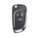 Корпус ключа Opel Astra J Corsa E Insignia Zafira C DKT0269 HU100 3кн