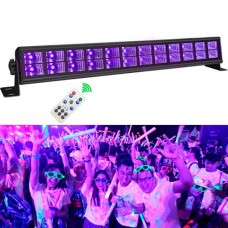 Ультрафіолетова лампа для дискотек 72Вт 24LED 52см DMX512