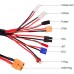 Перехідник для акумулятора XT60 Tamiya Futaba TRX T-Plug XT60 EC3 JST Tamiya mini