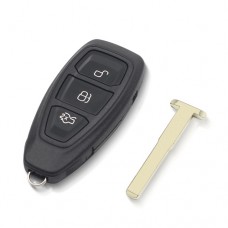 Ключ для Ford Focus Fiesta C-Max Mondeo 4D83 KR55WK48801 HU101 3 кнопки