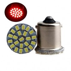 Лампа 1156 BA15S P21W 22 SMD 5050 червоний 2 шт